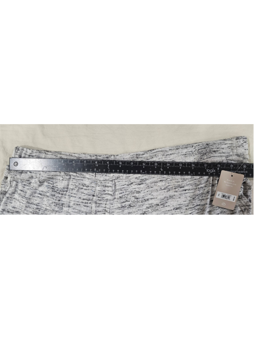 Women's Lucky Brand Joggers XXL Grey Black Cloud Soft Knit Pants - Picture 2 of 3